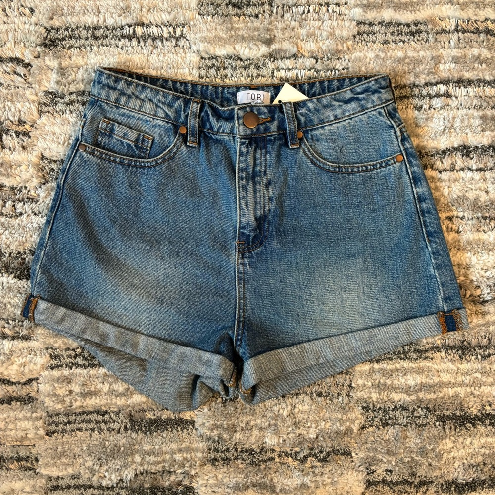 TOBI High-Rise Shorts